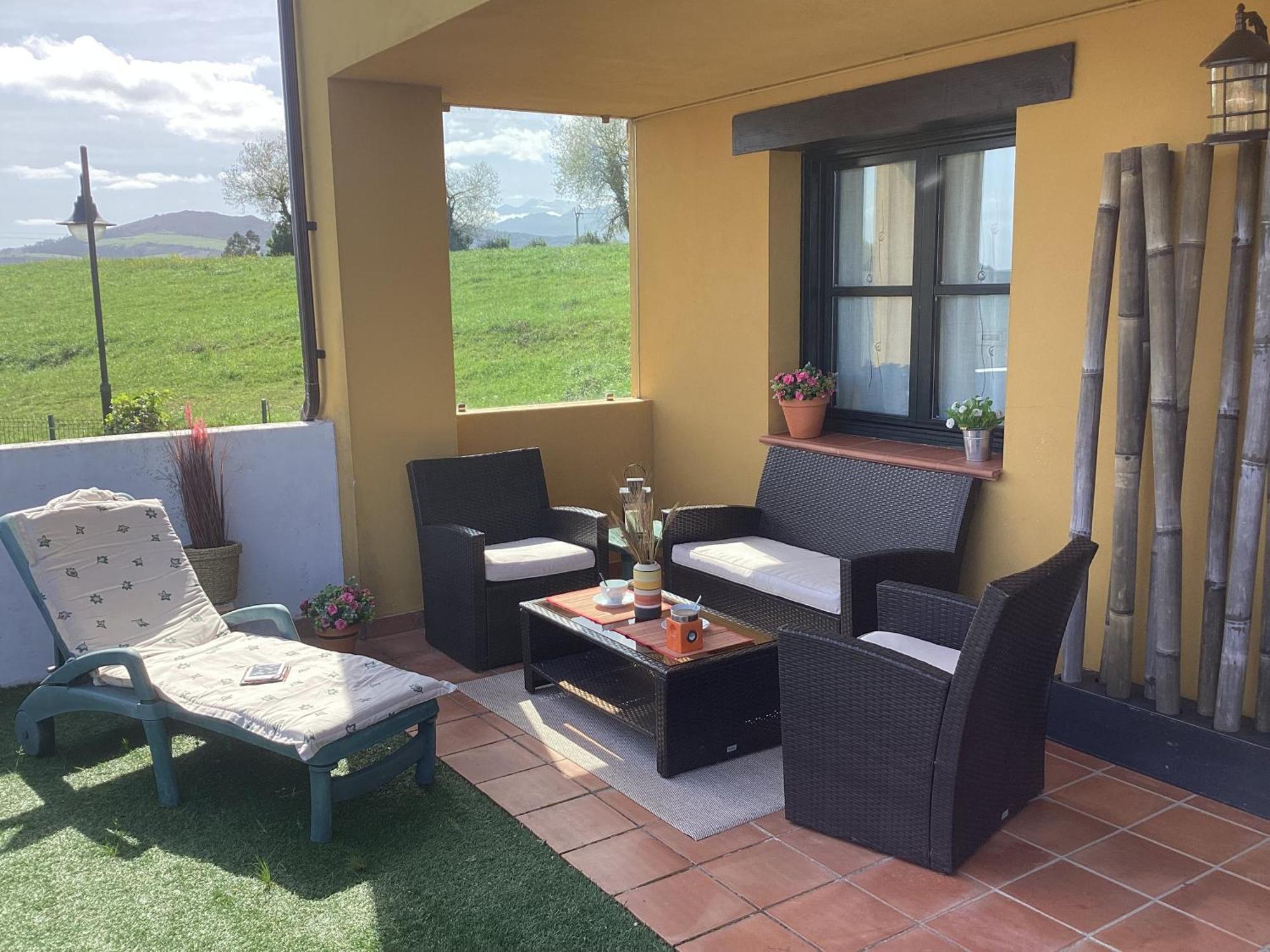El Hogar De La Castanera Daire Colombres Dış mekan fotoğraf